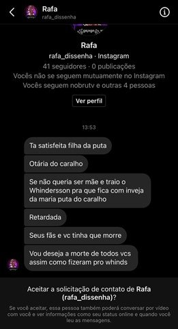 Luisa Sonza recebe ataque de ódio