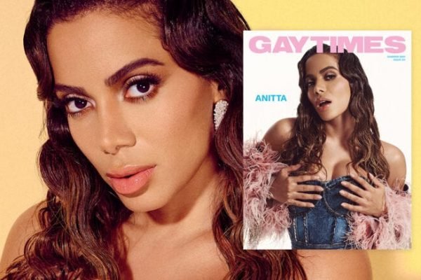 Anitta na capa da Gay Times