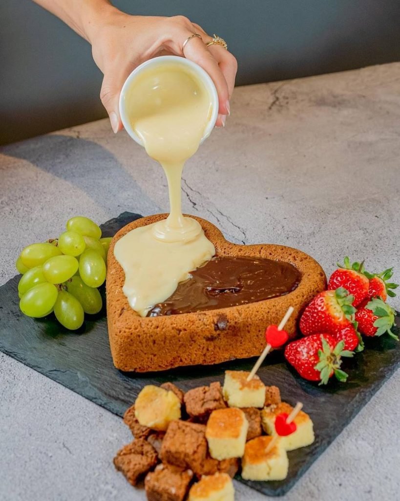 Cookie fondue da La'Cookies