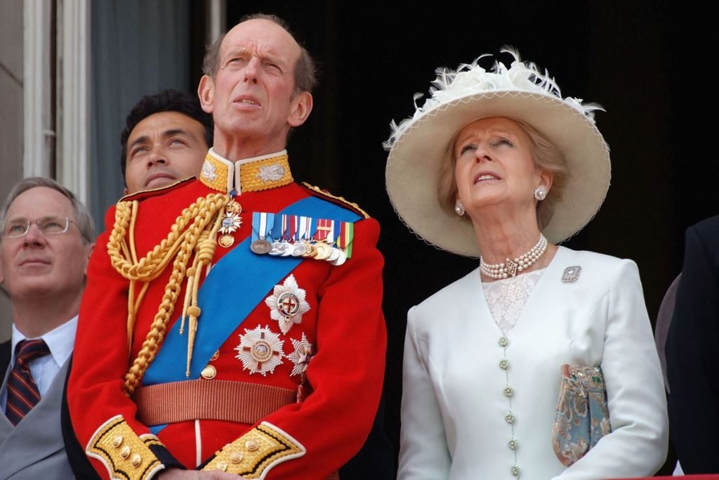 Duque de Kent e princesa Alexandra