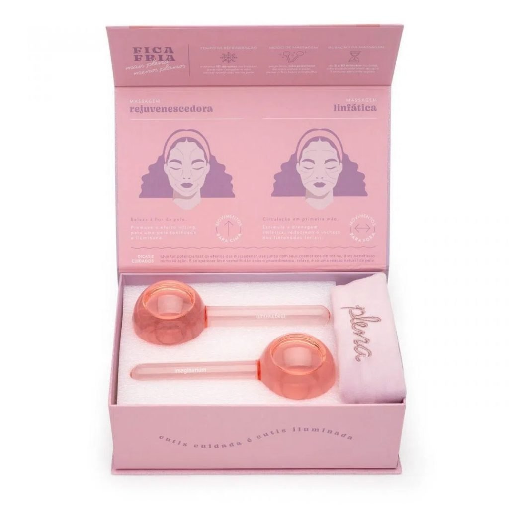 Kit Massagem facial Glbo Ice Plena