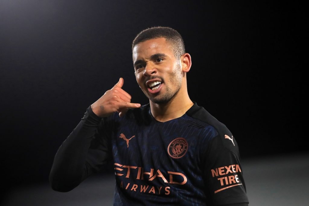 Gabriel Jesus City comemoração