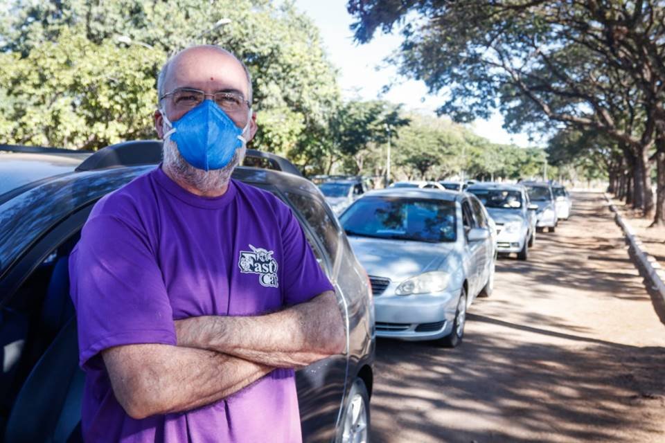 Início da vacinação para pessoas de 59 anos no Parque da Cidade