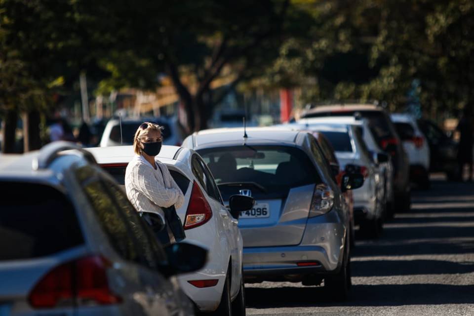 Vacinação no Parque da Cidade para pessoas com 59 anos