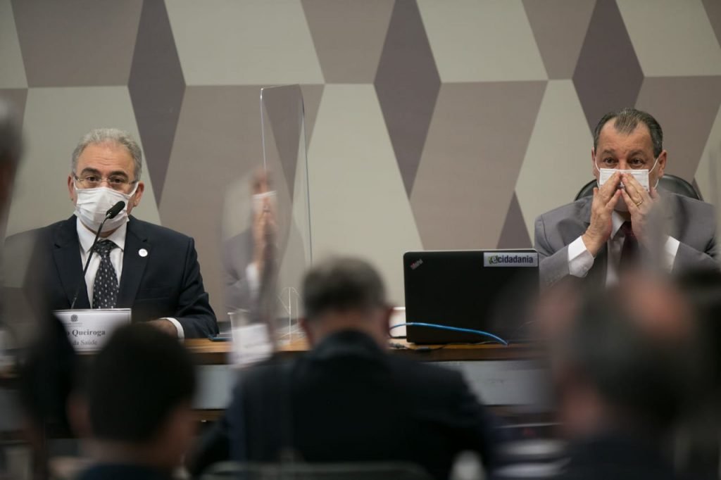 Marcelo Queiroga_ministro da Saúde_CPI da Covid
