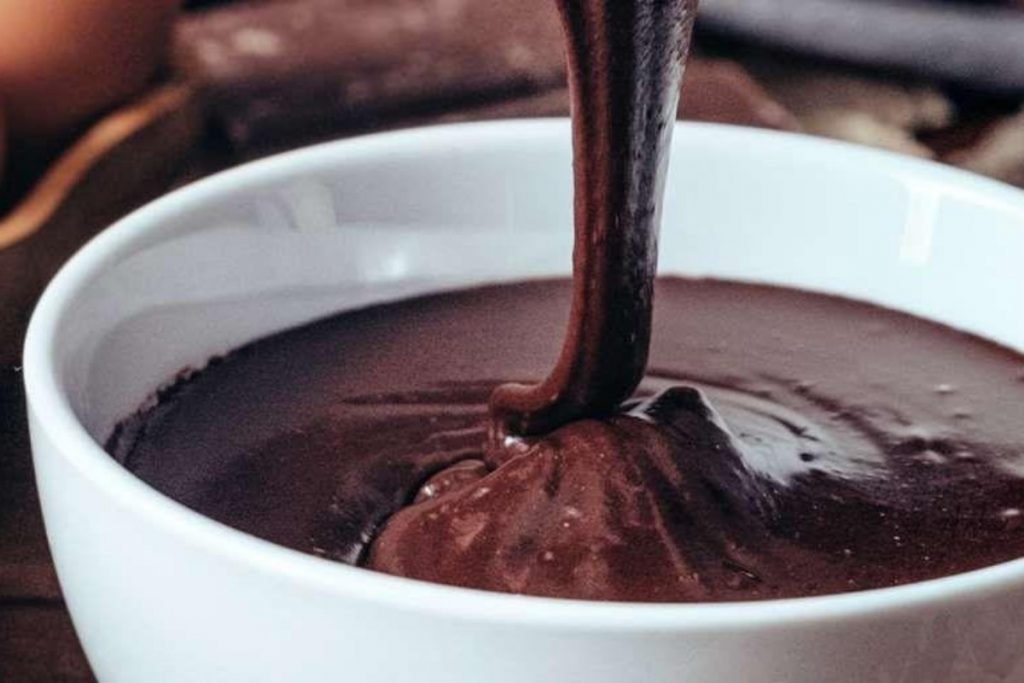 chocolate derretido