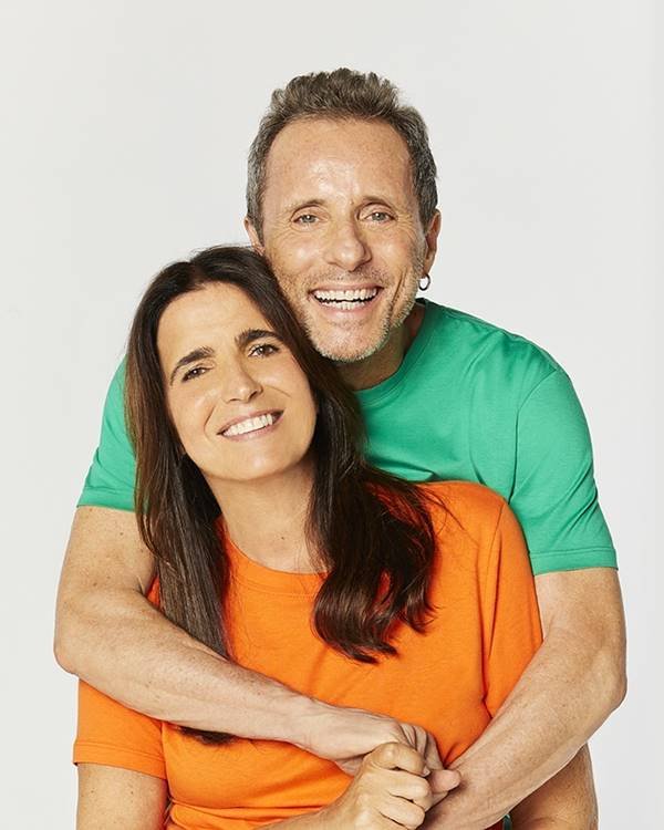 Tony Bellotto e Malu Mader na campanha de Dia dos Namorados 2021 da Reserva