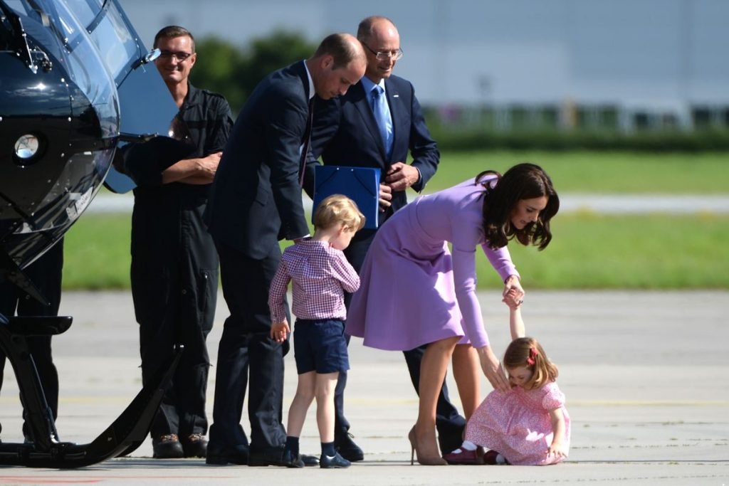 Princesa Charlotte e Kate Middleton