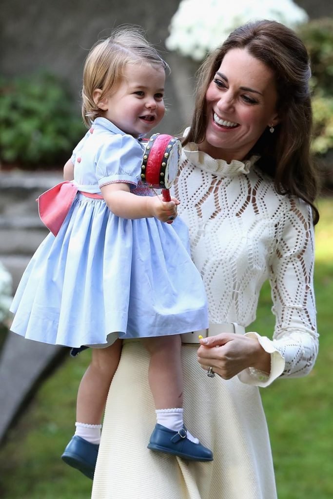 Kate Middleton e princesa Charlotte