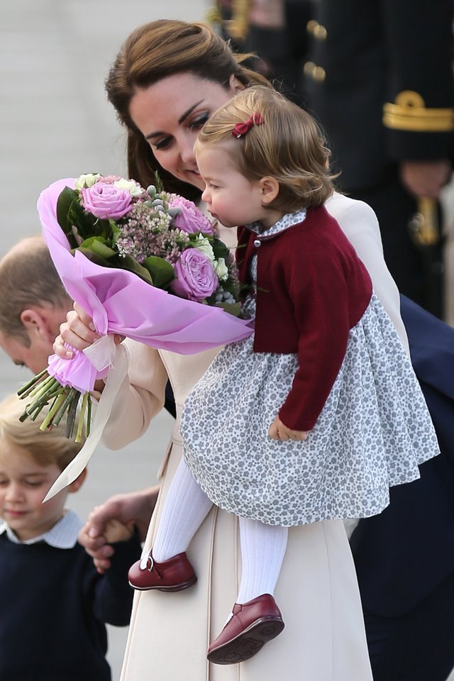 Kate Middleton e princesa Charlotte
