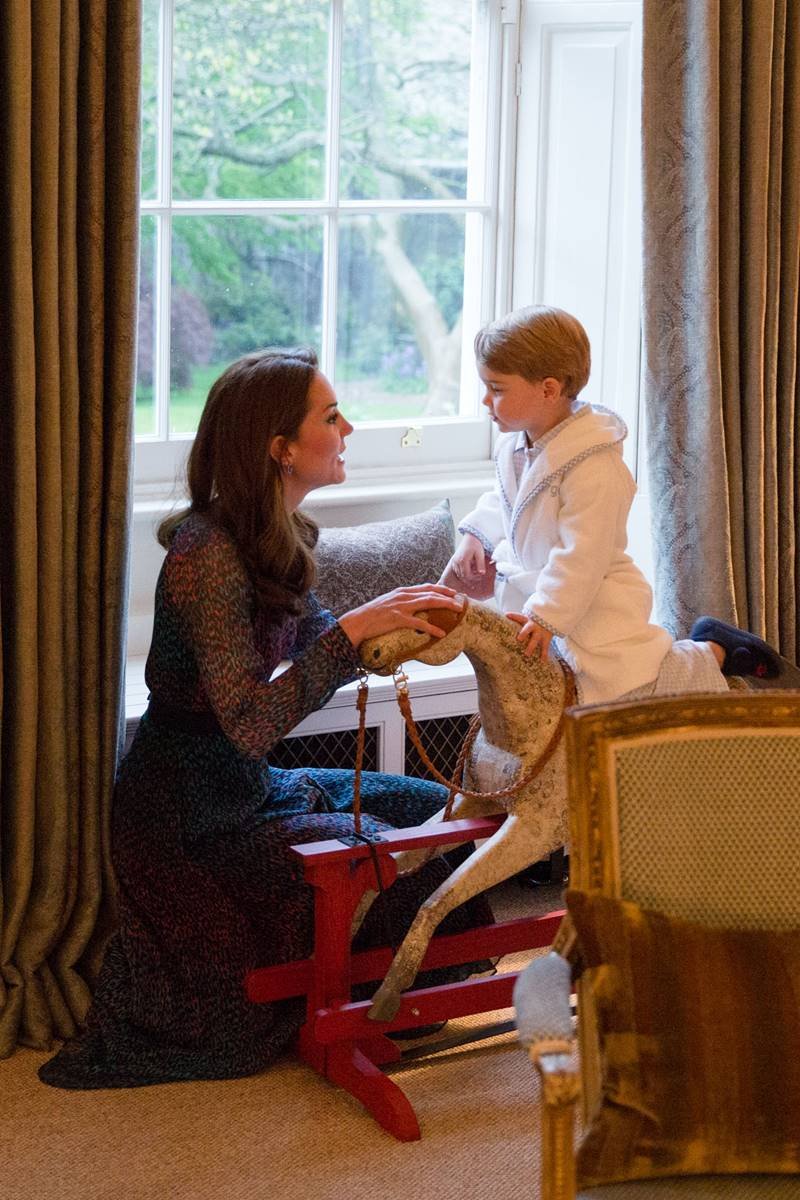 Kate Middleton e príncipe George