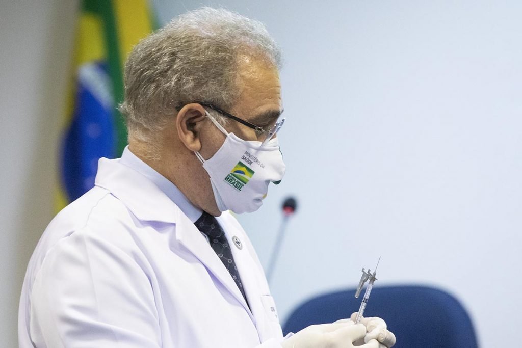 Ministro da Saúde Marcelo Queiroga