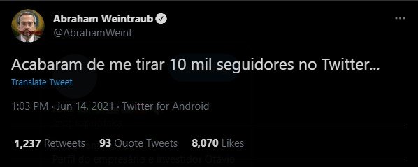 perdendo seguidores