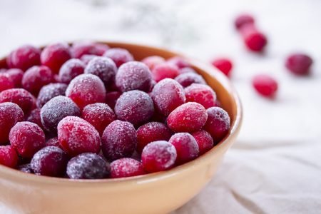 cranberry congelada