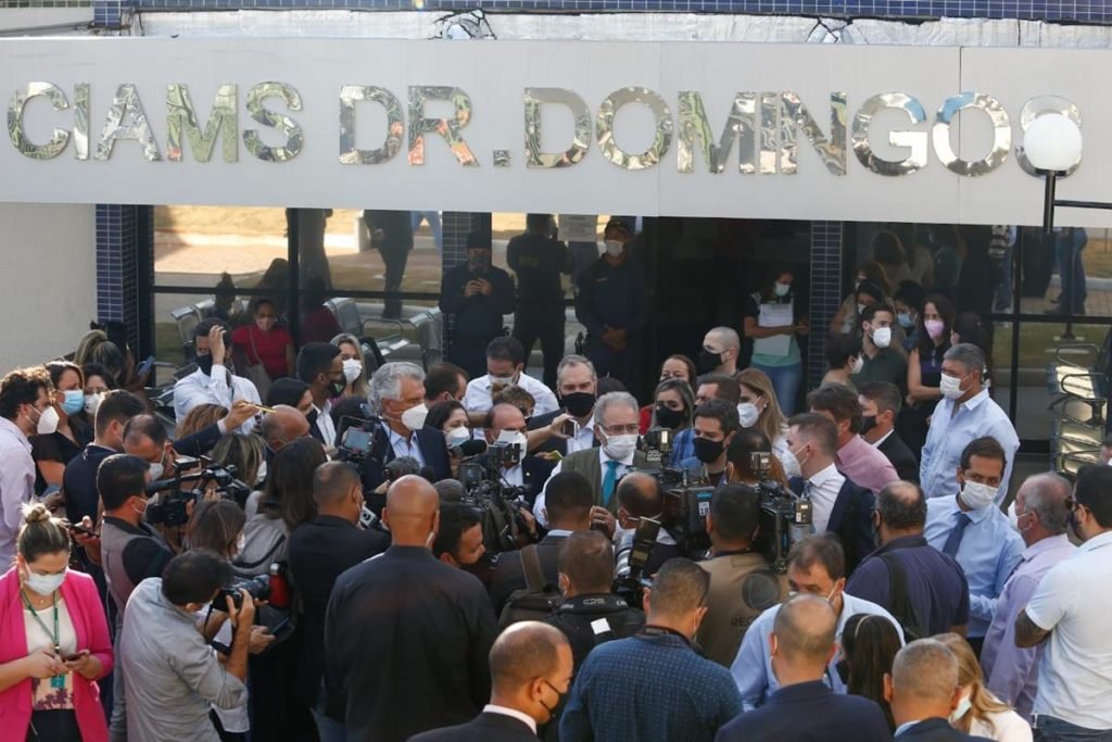 Visita a Goiânia do médico Marcelo Queiroga, ministro da Saúde do Brasil