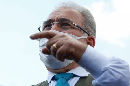 Médico Marcelo Queiroga, ministro da Saúde do Brasil