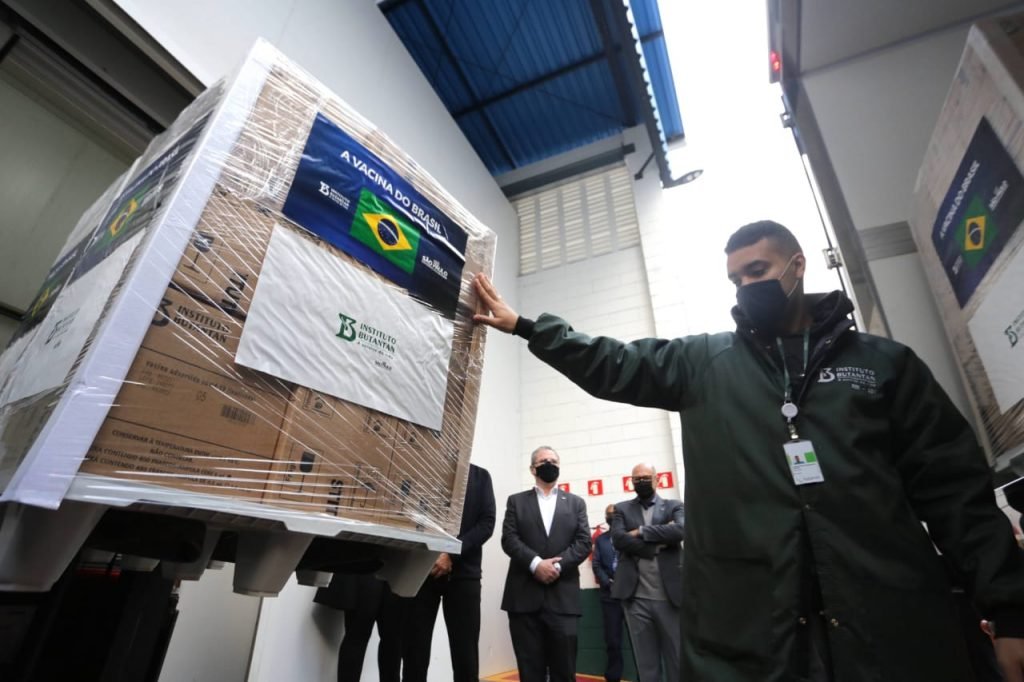 Butantan entrega 1 milhão de doses ao governo federal