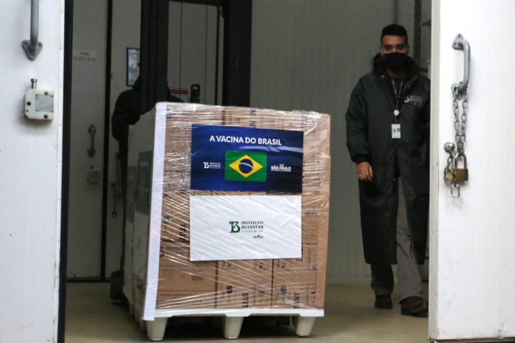 Carregamento de Coronavac