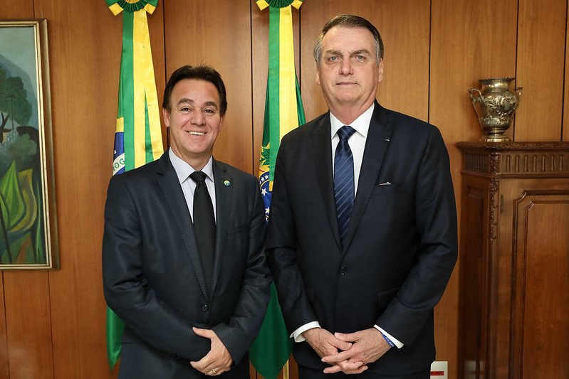 Presidente do Patriota e Jair Bolsonaro