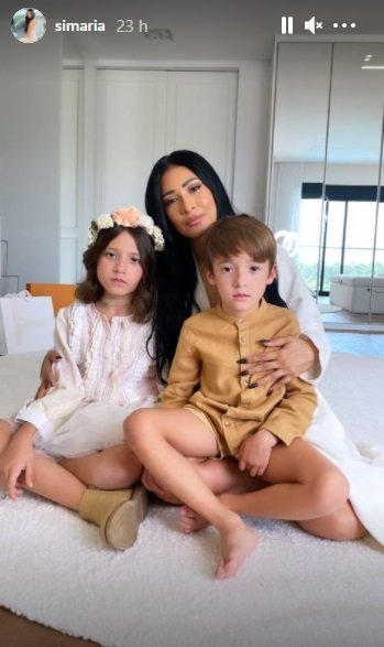 Simaria e filhos