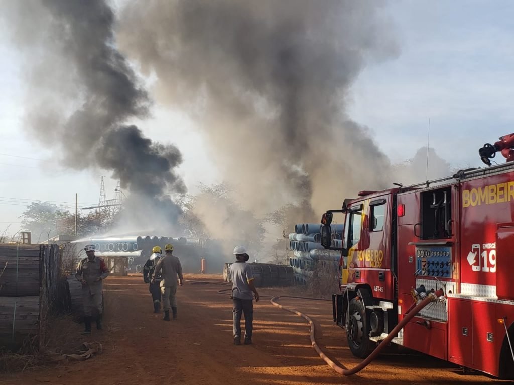 goias incendio enel