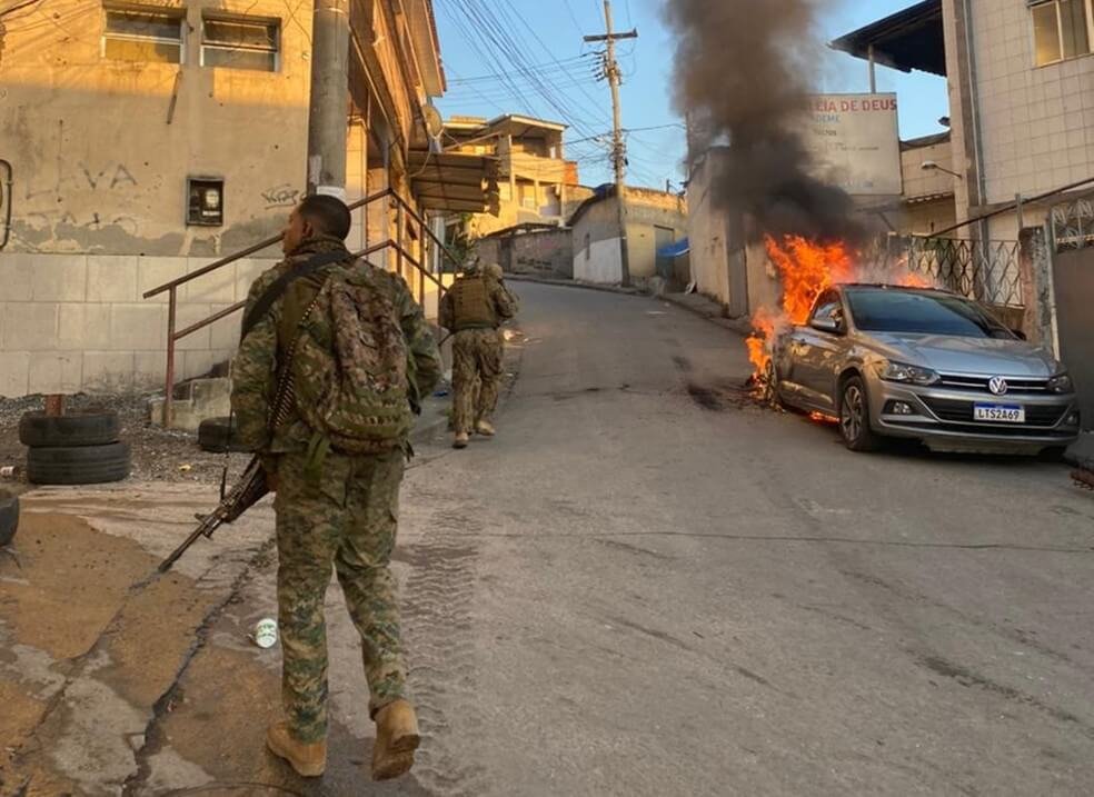 Operação das polícia no Complexo da Penha
