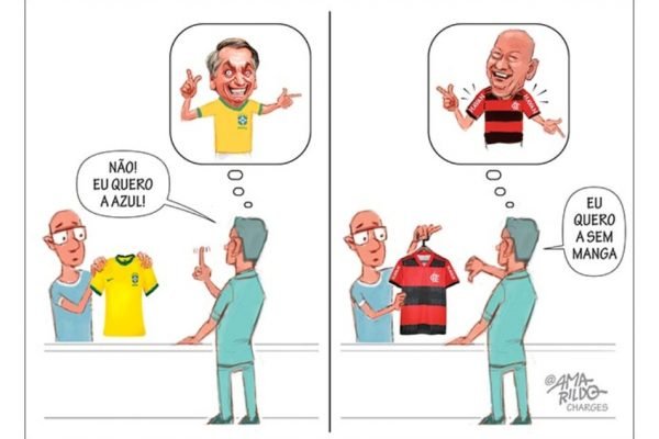 Charge do Amarildo
