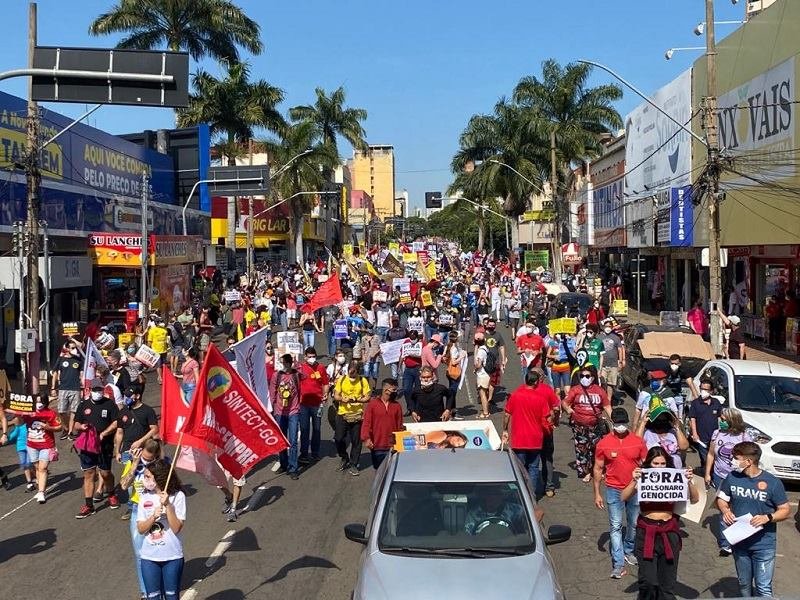 goias protesto fora bolsonaro