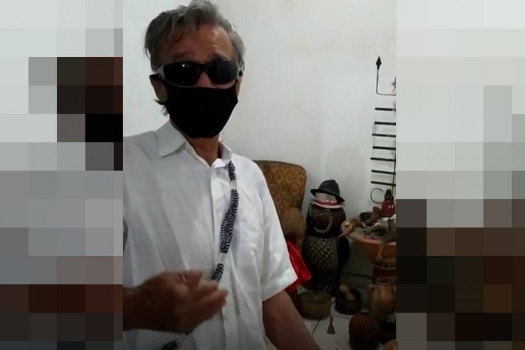 Pai de santo diz que objetos filmados são de terreiro, não de Lázaro