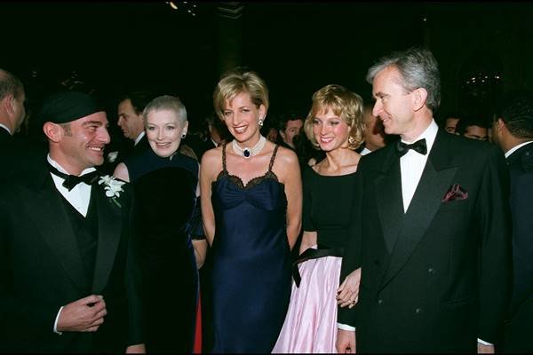 Princesa Diana e Bernard Arnault