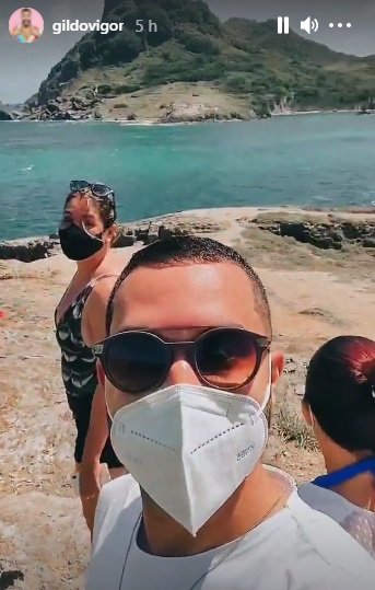 Gil em Fernando de Noronha