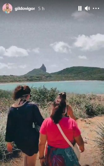 Gil em Fernando de Noronha