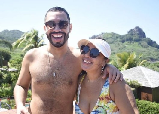 Gil e Dona Jacira, sua mãe