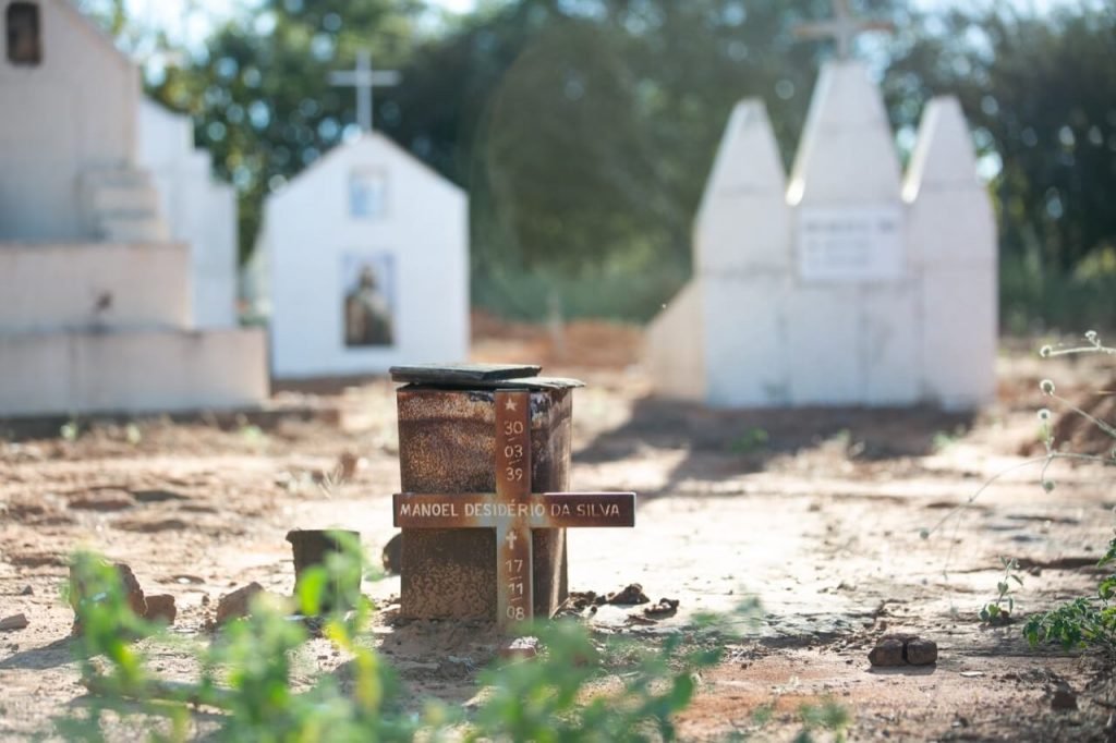 Cemitério onde está enterrado José Carlos Benício de Oliveira e Manoel Desidério da Silva, vítimas de Lázaro Barbosa de Sousa