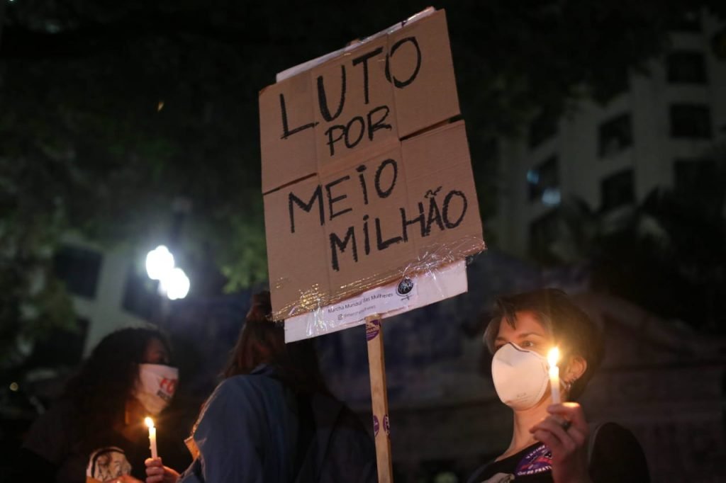 homenagem em SP vítimas da covid-19