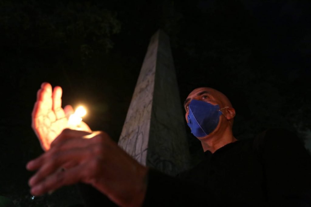 homenagem em SP vítimas da covid-19