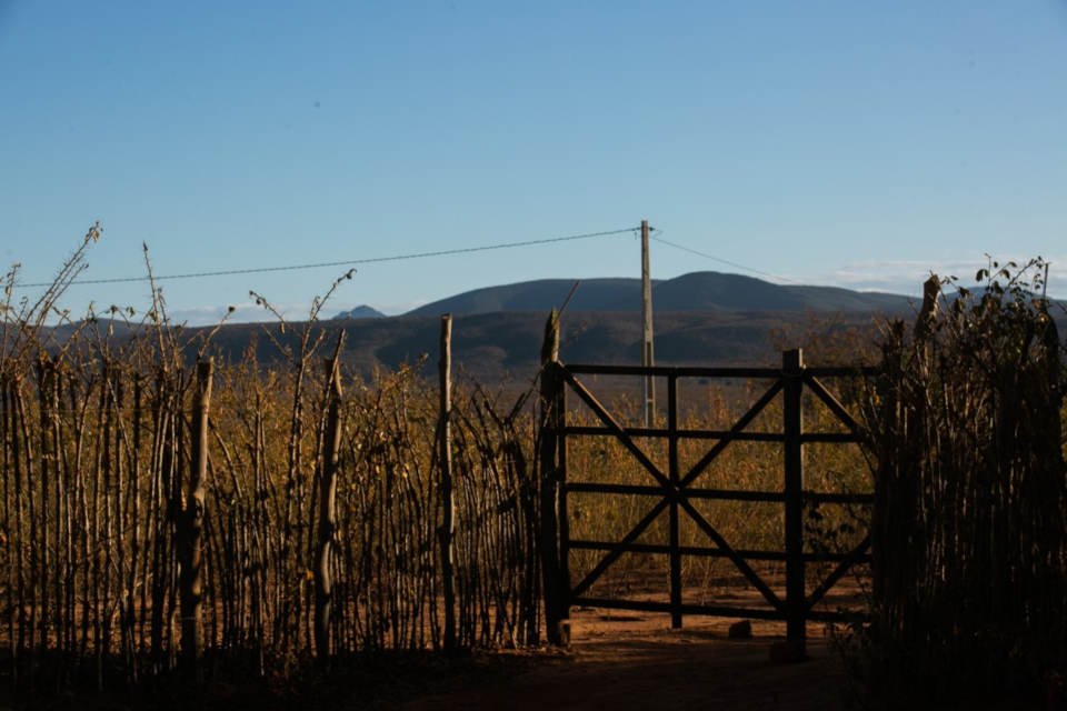 cerca de fazenda