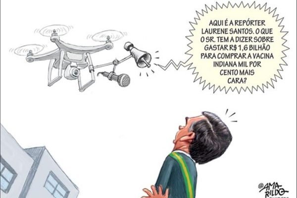 Charge do Amarildo