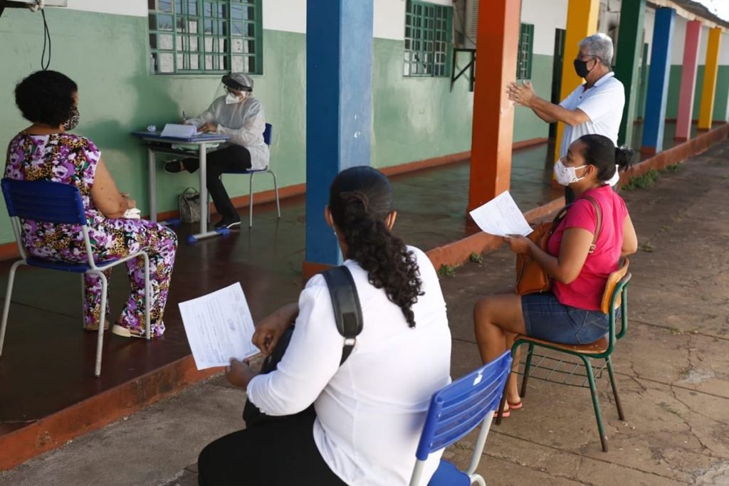 Testagem em massa de Covid em Goiânia