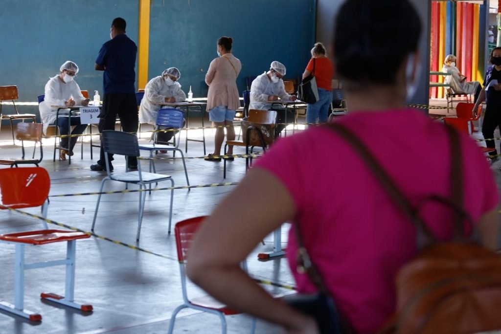 Testagem em massa de Covid em Goiânia