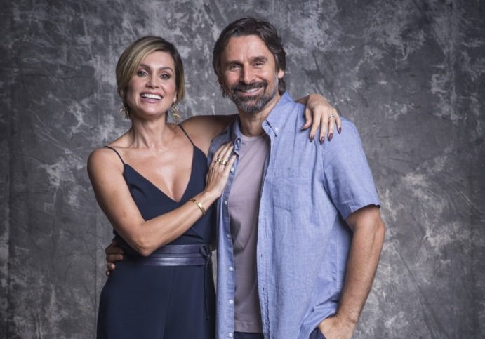 Helena (Flavia Alessandra) e Mario (Murilo Rosa) em Salve-se Quem Puder