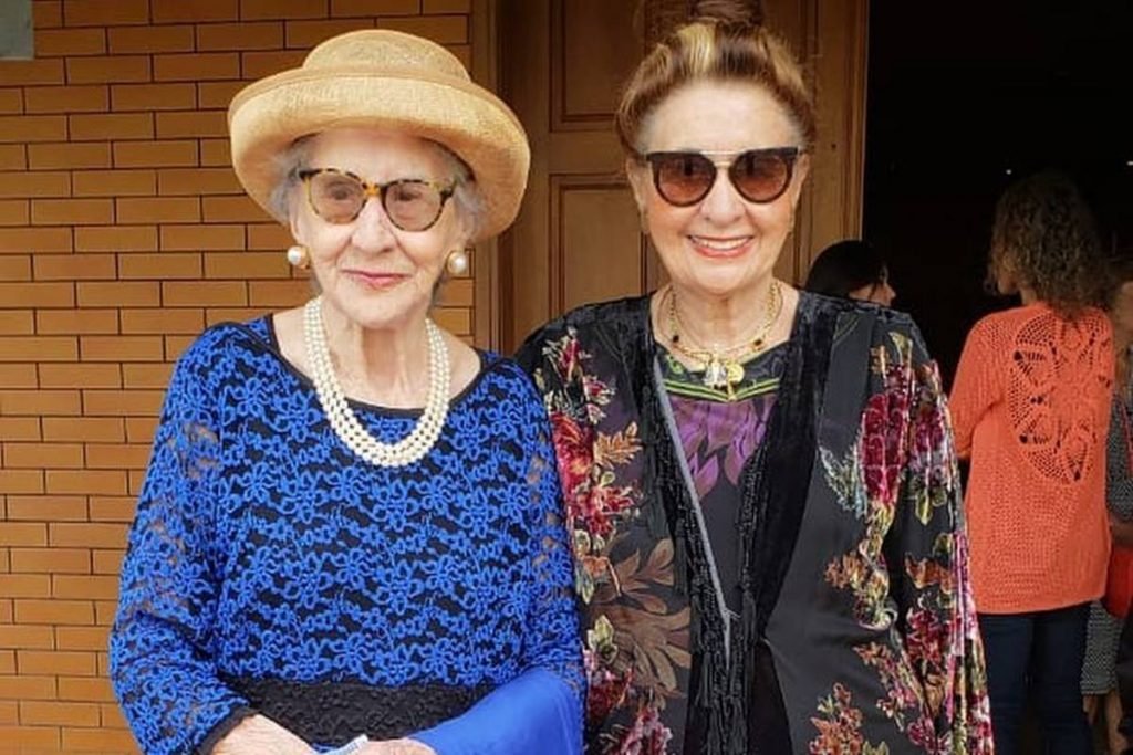 Etelvina Camargo e Lygia Leite de Camrgo