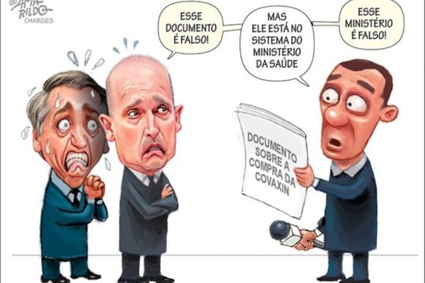 Charge do Amarildo