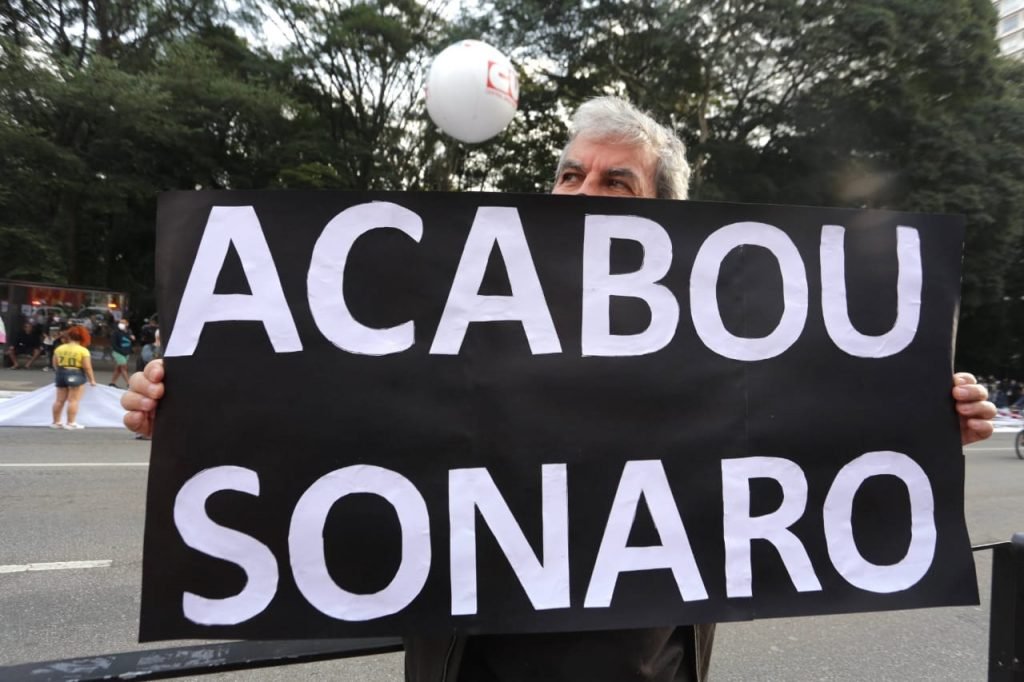 São Paulo - Manifestações contra o Governo Bolsonaro no Brasil