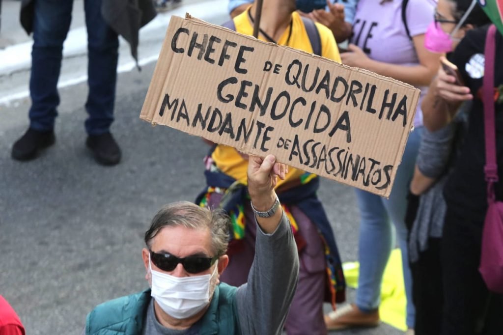São Paulo - Manifestações contra o Governo Bolsonaro no Brasil
