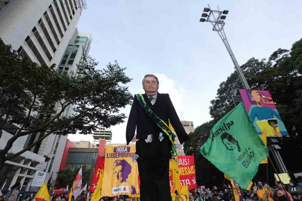 São Paulo - Manifestações contra o Governo Bolsonaro no Brasil