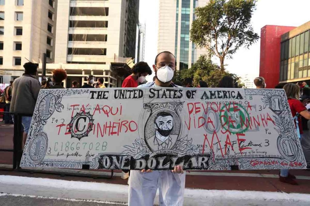 São Paulo - Manifestações contra o Governo Bolsonaro no Brasil