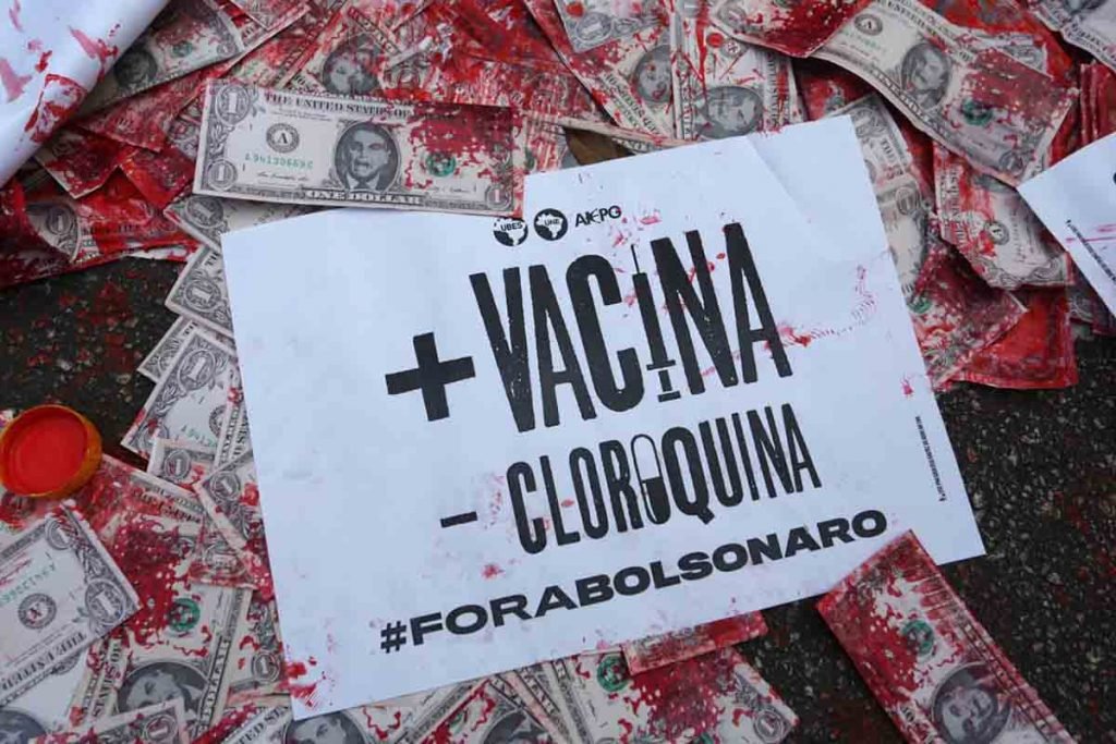 São Paulo - Manifestações contra o Governo Bolsonaro no Brasil