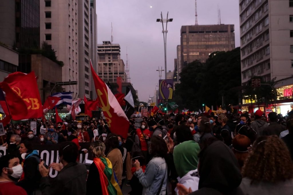 São Paulo - Manifestações contra o Governo Bolsonaro no Brasil