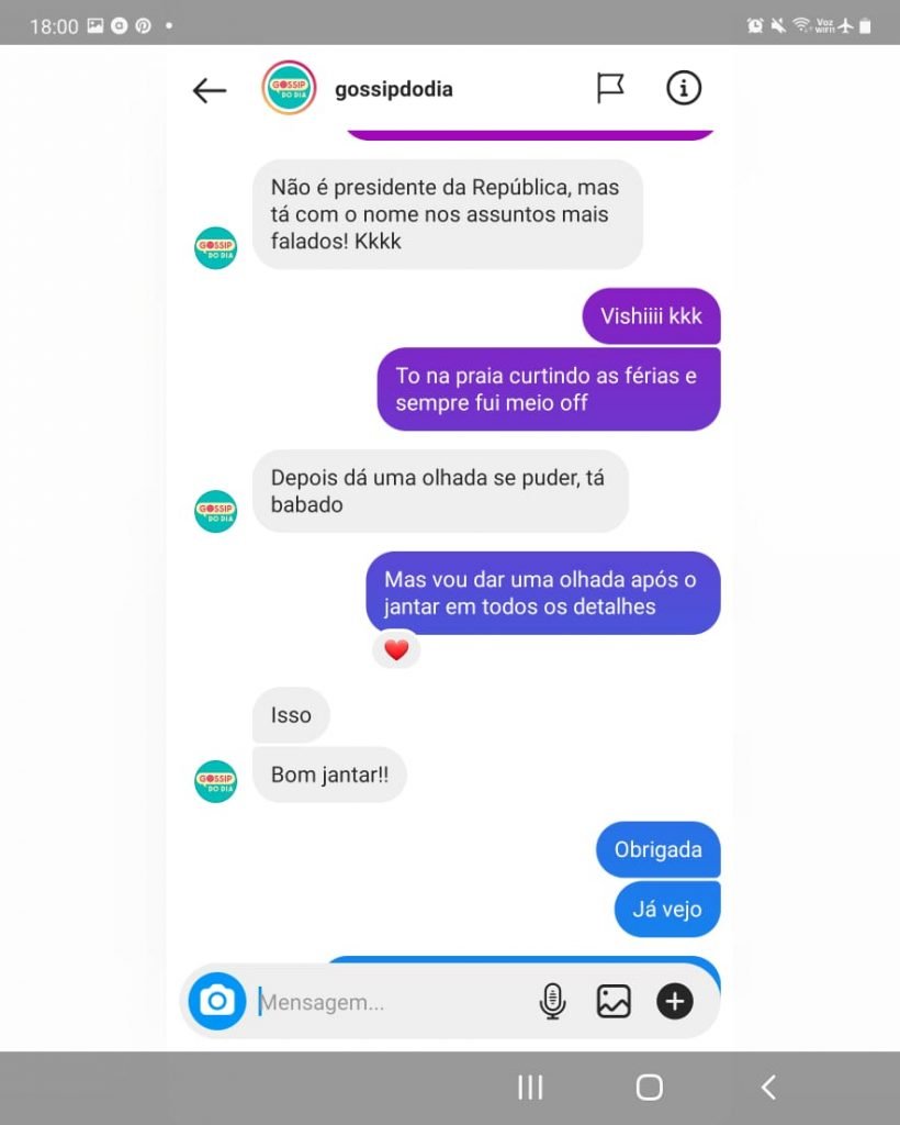Vítima de máfia digital, Lívia Andrade expõe prints com Gossip do Dia Gossip do dia Lívia Andrade 1